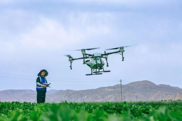 起飛!榆中無人機穿越田間忙農(nóng)事